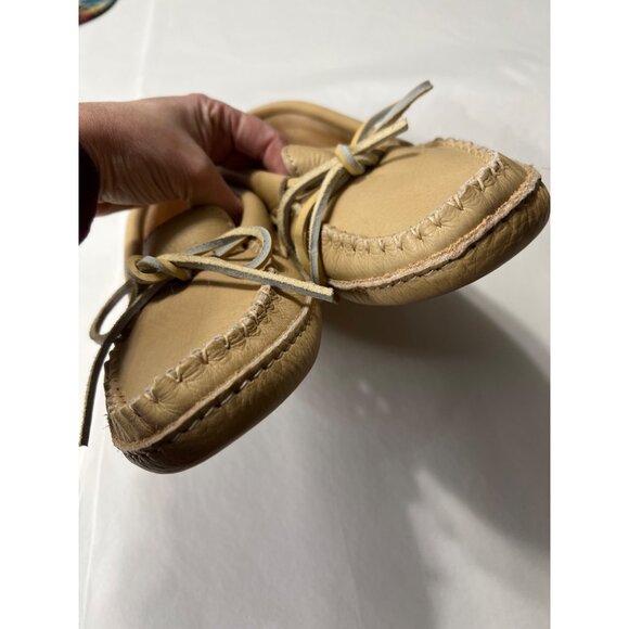 Laurentian Chief Womens Leather Moccasins - Picture 7 of 10